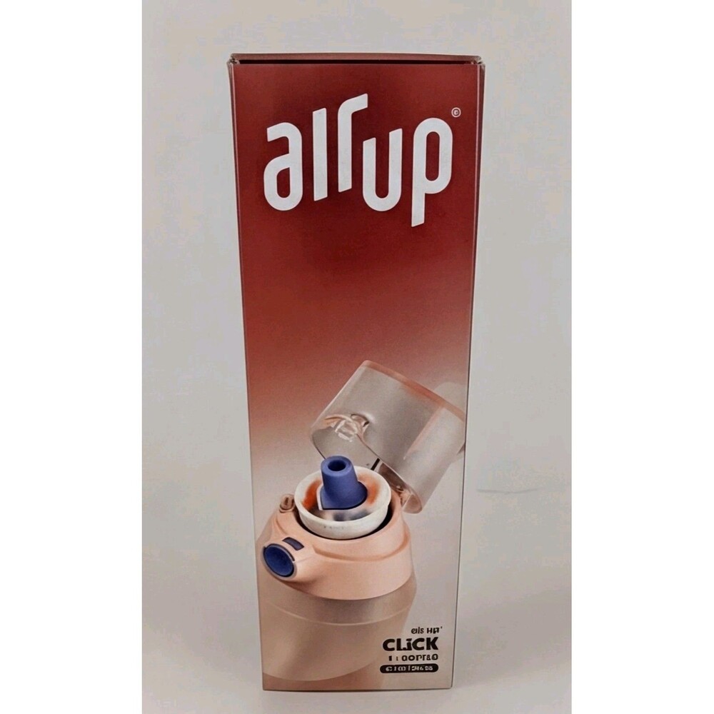 Air Up Click 800mL Water Bottle Rose Cobalt + Flavor Pods Factory Sealed